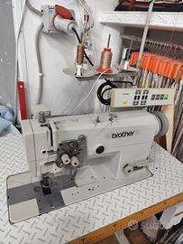 Macchina da cucire industriale Brother doppio ago
