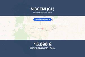Immobile in asta di 201 m² con box auto a Niscemi