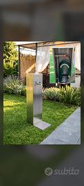 fontanella giardino inox con tubo a scomparsa nuov