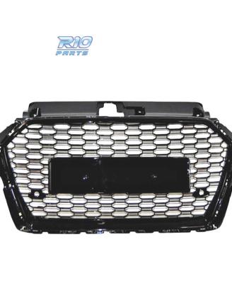GRIGLIA AUDI A3 8V 16-20 ASPECTO RS3 NERO LUCIDO
