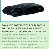 Baule per auto