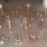 Lampadari ARTIGIANALI IN OLIVO