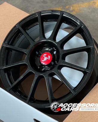 Cerchi ABARTH SS 17" Nero Lucido Abarth 500/Punto