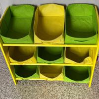 Porta giochi colorato