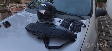 Guanti, Casco e Paraschiena Moto