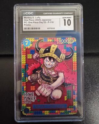Luffy P-110 - One Piece Day '25 Promo - CGC 10