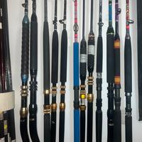 Canne da pesca x barca( artigianali)