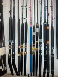 Canne da pesca x barca( artigianali)