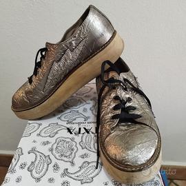 Scarpe da Donna colore Argento Basse