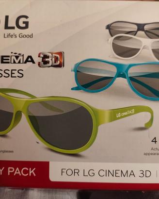 occhiali 3D marca  LG originali