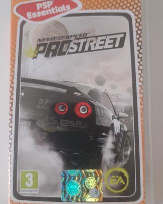 need for speed pro street per psp