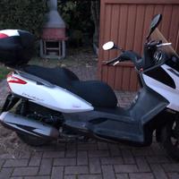 Kymco downtown 300 bianco