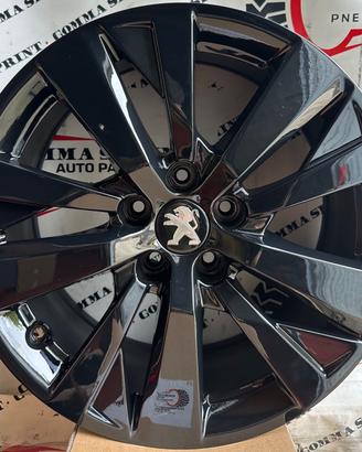 4 CERCHI IN LEGA ORIGINALI RAGGIO 17 PEUGEOT 3008