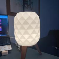Lampada singola con illuminazione a LED, porta USB