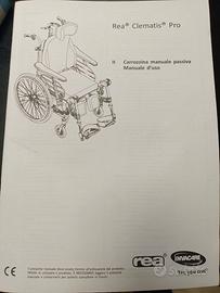 Carrozzina manuale passiva