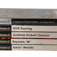 Lotto PS2 in Italiano –5 Giochi Funzionanti