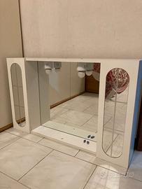 SPECCHIO BAGNO CON 2 ANTINE E LUCI