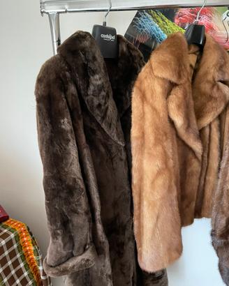 Pellicce di visone e castoro