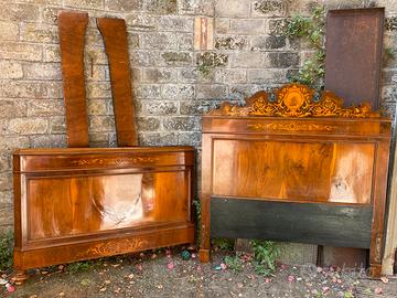 Letto fine 800intatsiato