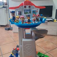 torre paw patrol + personaggi 