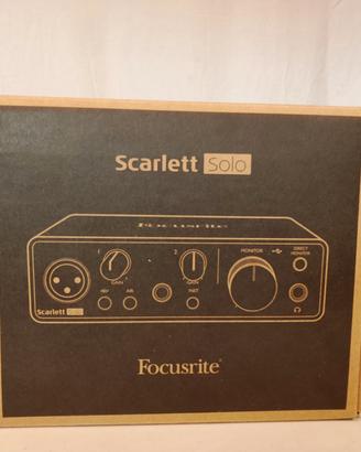 interfaccia audio USB Scarlett nuovo