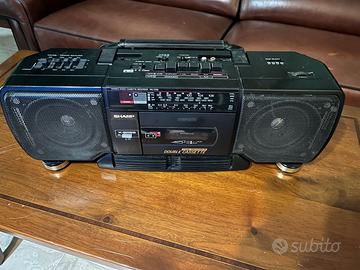 GRANDE STERIO REGISTRATORE A CASSETTE SHARP
