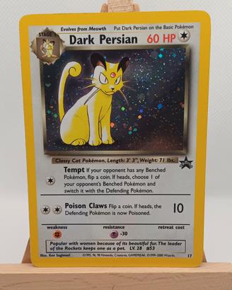 carta pokemon Vintage - Dark Persian Holo Promo 