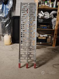 rampa in alluminio per moto