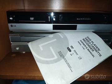 Videoregistratore LG V160 DVD- VHS