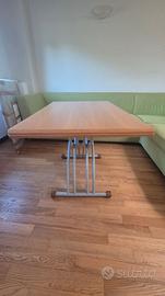Tavolo trasformabile da tavolino a pranzo