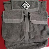 zainetto Asics in pile grigio 