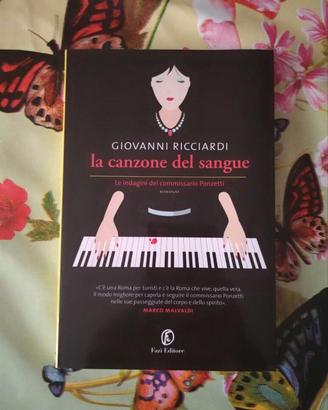 Libro La canzone del sangue Commissario Ponzetti