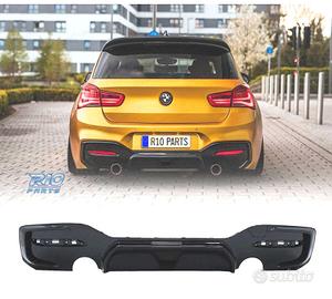 DIFFUSORE BMW F20 F21 LCI 15-19 LOOK CS DOPPIA USC
