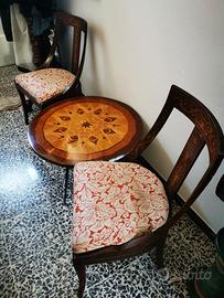 Tavolo e poltrone  da ingresso