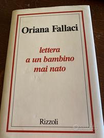 Lettera a un bambino mai nato di Oriana Fallaci