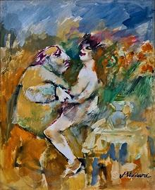 MACCARI MINO "Corteggiamento"