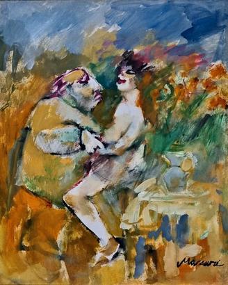 MACCARI MINO "Corteggiamento"