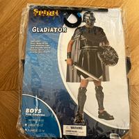 Costume di carnevale gladiatore 8-9 anni