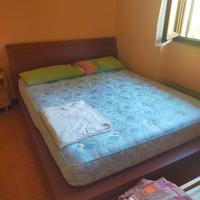  letto matrimoniale massiccio in ciliegio 