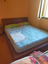  letto matrimoniale massiccio in ciliegio 