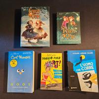 Lotto di 5 libri per ragazzi