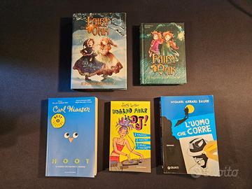 Lotto di 5 libri per ragazzi