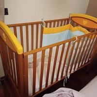 Lettino Erbesi con Materasso trapuntato nuovo