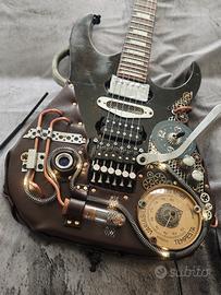 Chitarra Elettrica Steampunk "The Steamkestein"