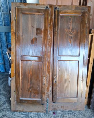 finestre e veneziane in legno 