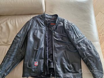 giacca moto SPIDI in vera pelle