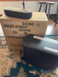 Soundbar LG eclair qp5 nero