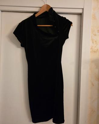vestito donna velluto 