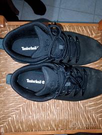 Timberland Scarponcini in Nabuk Nero - Taglia 45