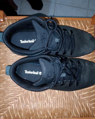 Timberland Scarponcini in Nabuk Nero - Taglia 45